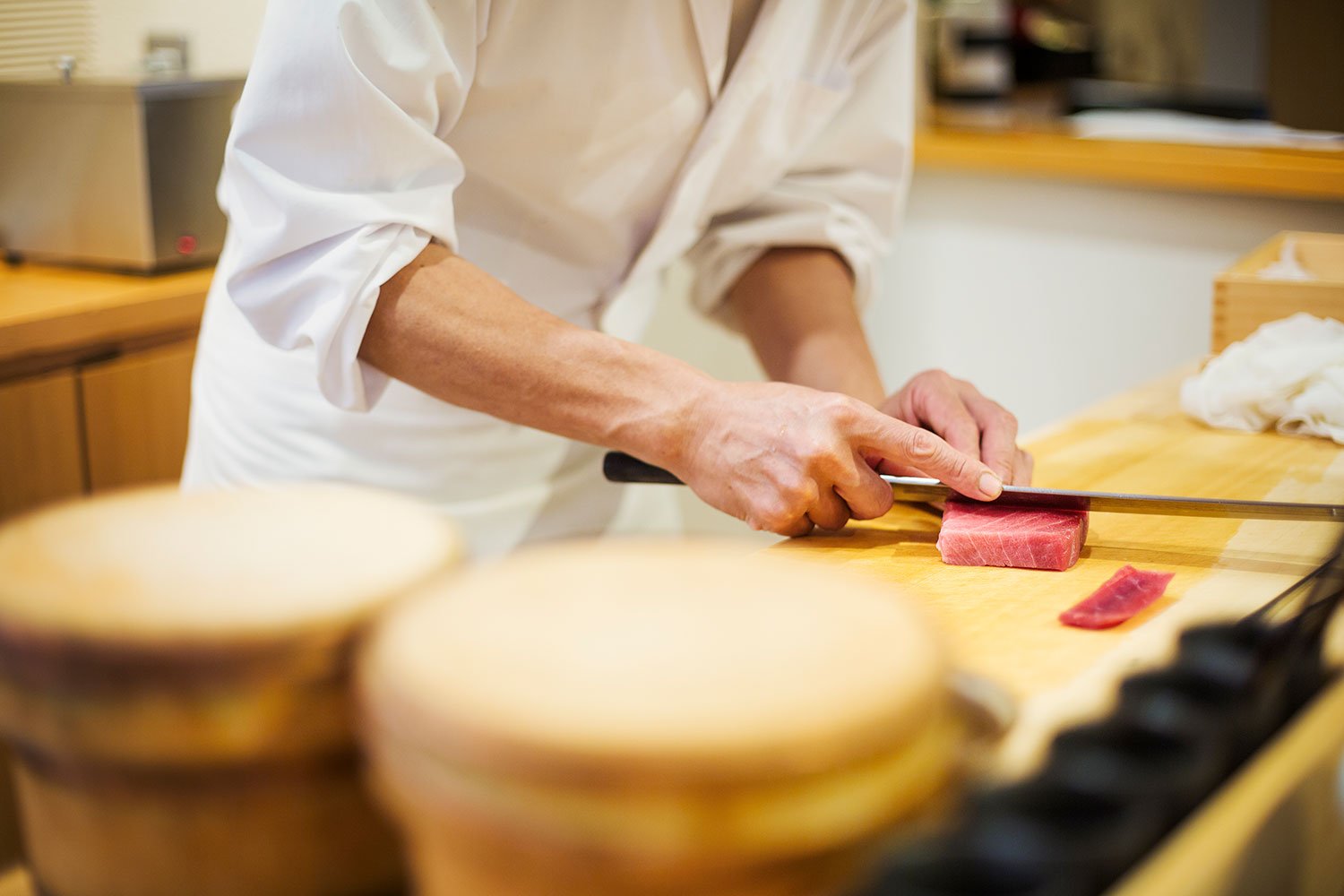 Plated omakase dish showcasing seasonal ingredients
